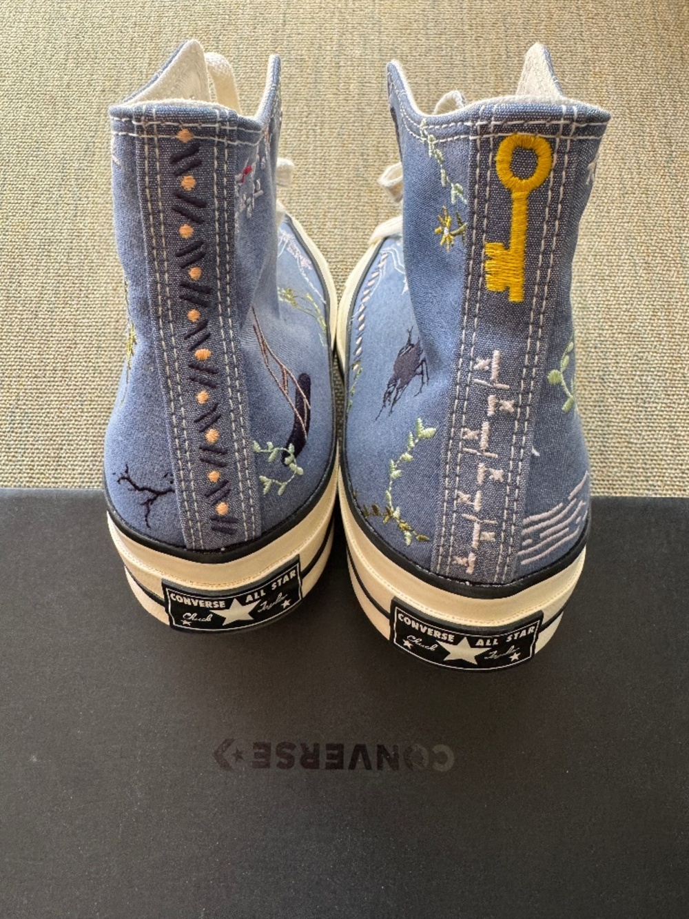 Embroidered Chuck Taylor Hi-Tops